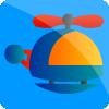 Crazy Helicopter Icon