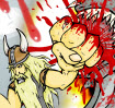 Super Viking Shark Panch Icon